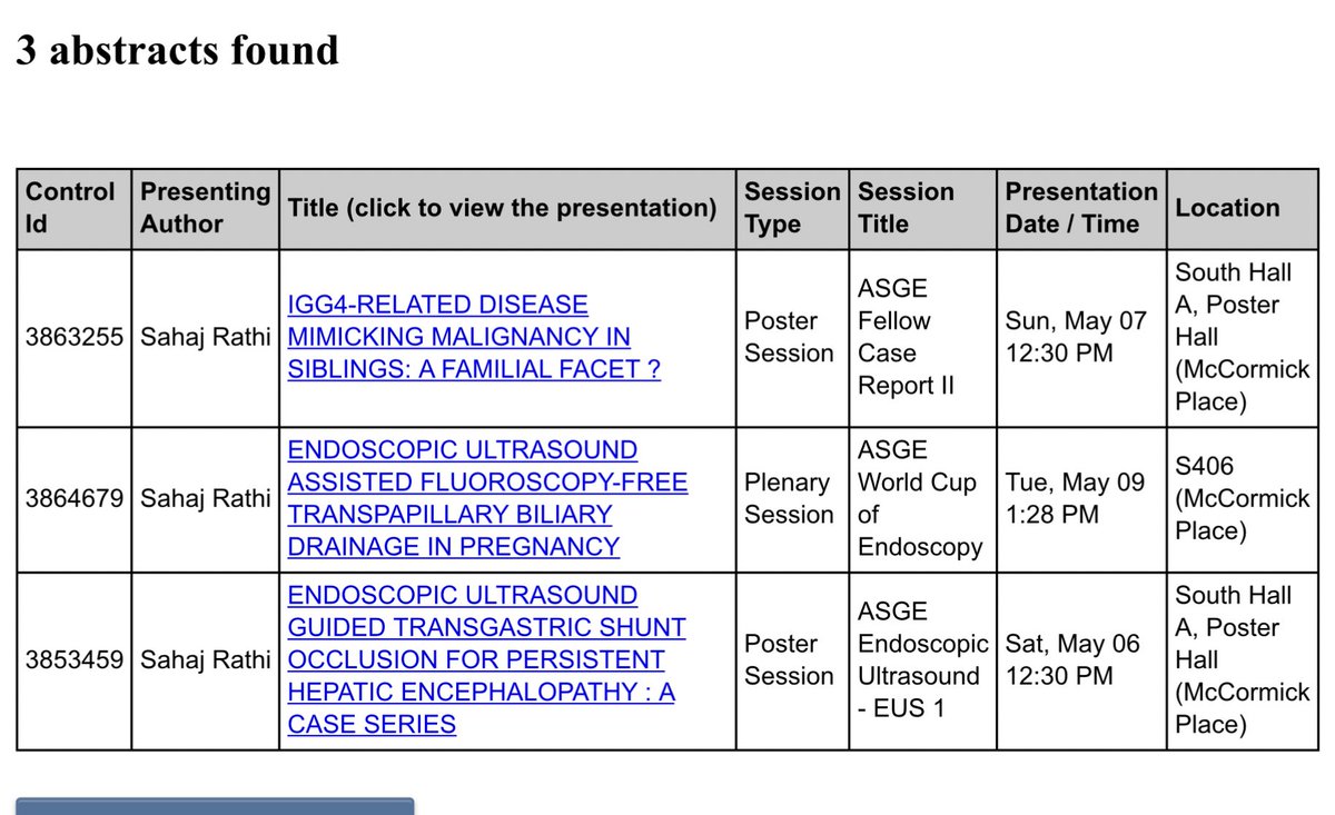 Delighted to share that all 3 of our submissions to #DDW2023 were accepted Excited 🤩 to make it to the video plenary - @ASGEendoscopy World Cup this year 😀 Can’t wait to be there! #GITwitter #LiverTwitter #EUS #ERCP #endoscopy
