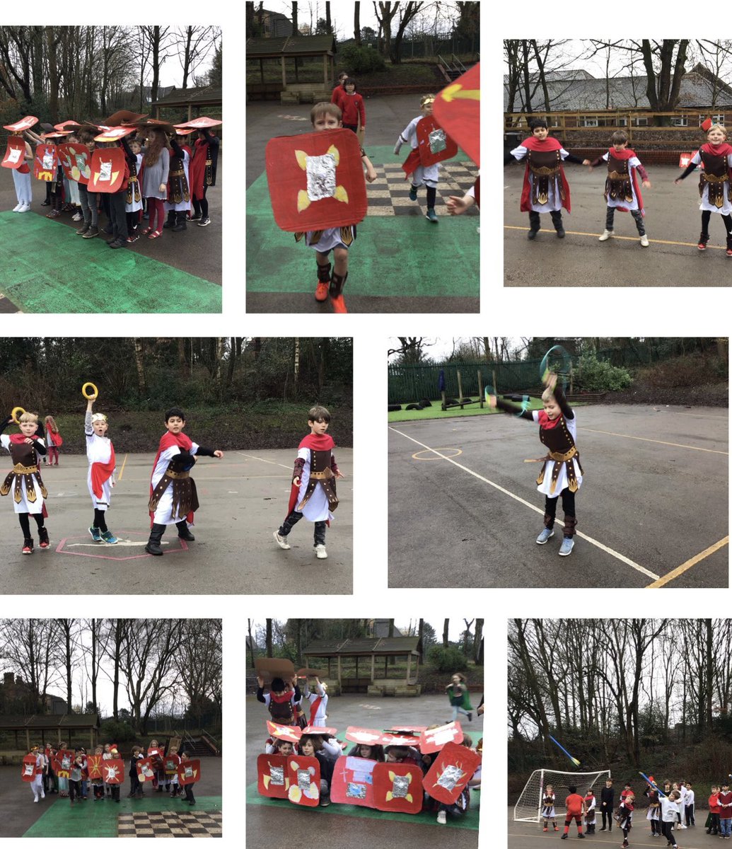 ParkViewPV's tweet photo. Here are some pictures from Y4βs Roman day! The children had a very busy day. They made mosaics, completed a Roman numerals maths puzzle, trained like a gladiator and used their shields to get into formation like the Roman army! #PVMaths #PVHistory #PVArt #PVPE #PVDT https://t.co/eeVgvU8bSe