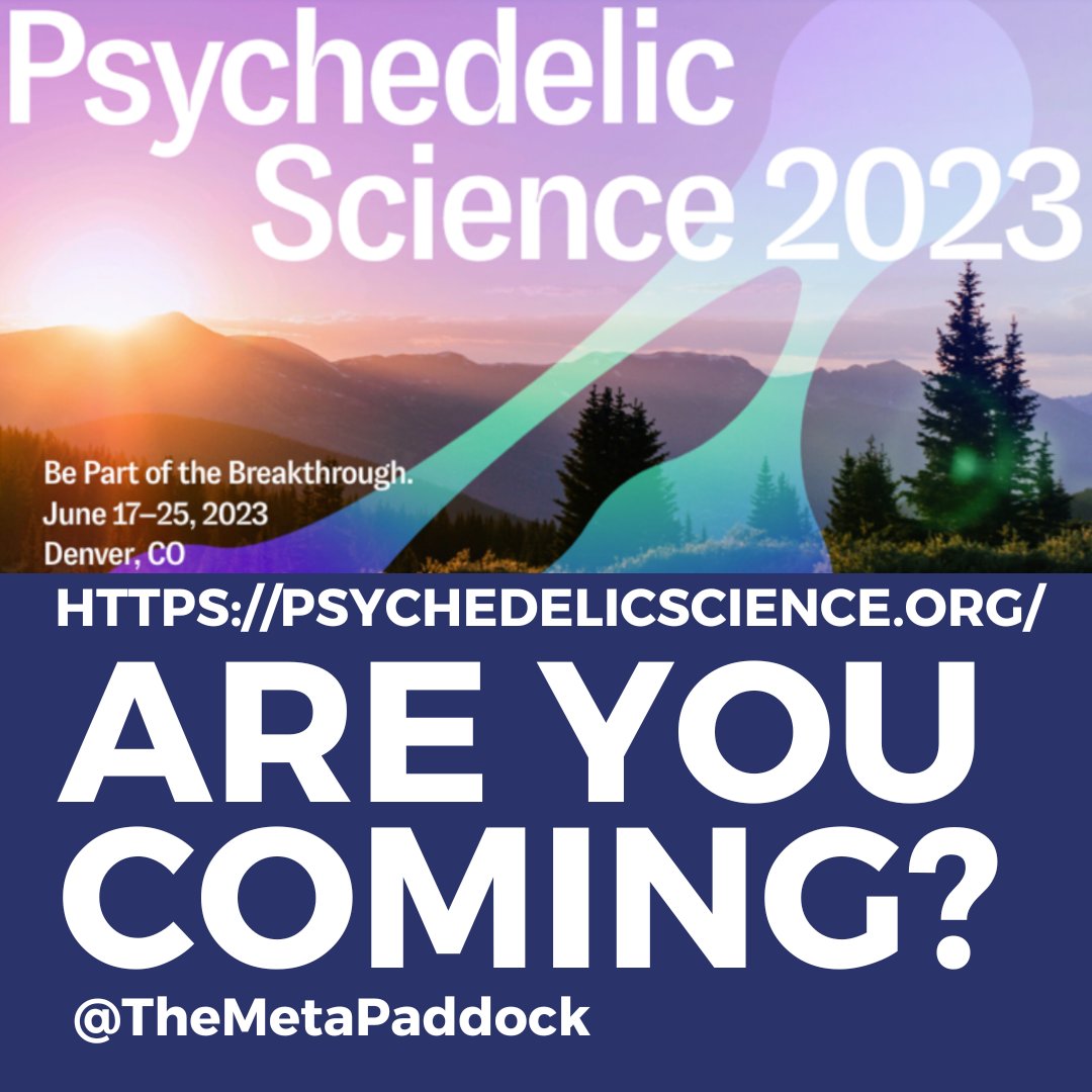 ShelleyMcLeod_'s tweet photo. Are you coming to learn about the latest advancements in psychedelics research and its potential benefits for mental health and wellness?
https://t.co/7YtpVMj35e
#MentalHealthAwareness #WellnessJourney #PsychedelicRevolution https://t.co/DsLH8g8bzV