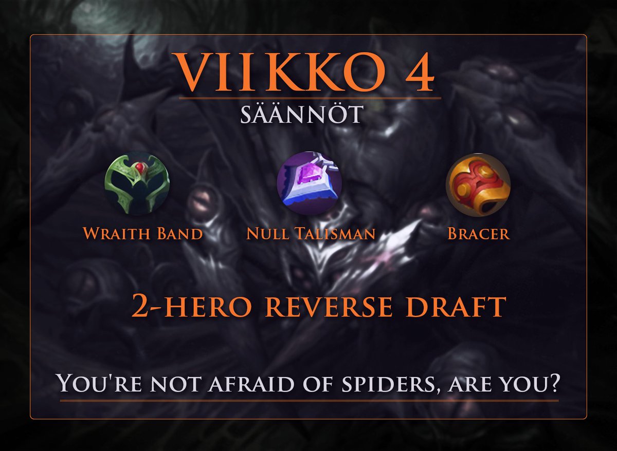 Kauden vika viikko käynnissä uuden pelaajadraft-botin kanssa! 🤖

Peleille pääset profiilin kuvauksesta! 🔥

<a href="/HAVUgaming/">HAVU</a> <a href="/Kotipizza/">Kotipizza</a> <a href="/Jimms_fi/">Jimm's PC-Store Oy</a> 

#dota2fi #esportsfi