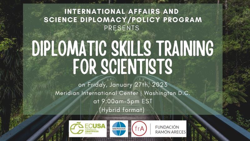 Conchi_Iz's tweet photo. When your ideas come true thanks to great people @FrankJusticeMIC On Jan27th @comunidadECUSA @MeridianIntl organized“𝘿𝙞𝙥𝙡𝙤𝙢𝙖𝙩𝙞𝙘 𝙨𝙠𝙞𝙡𝙡𝙨 𝙩𝙧𝙖𝙞𝙣𝙞𝙣𝙜 𝙛𝙤𝙧 𝙎𝙘𝙞𝙚𝙣𝙩𝙞𝙨𝙩𝙨” w/ 🌍 leaders @WhiteHouse,@StateDept,Amb. Spratlen,@SpainInTheUSA @unfoundation https://t.co/UhPoKZEPww