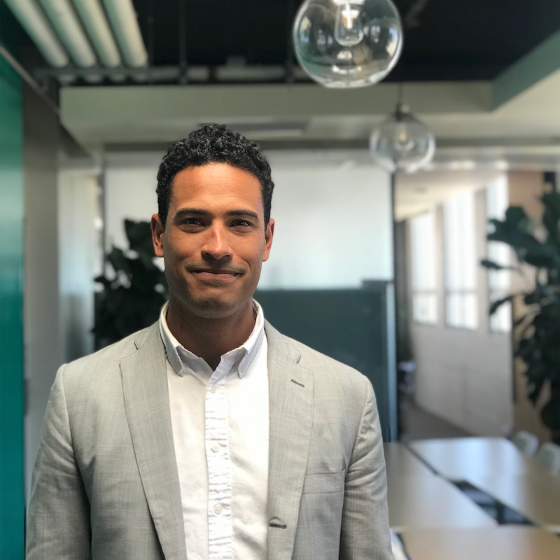 ObamaFoundation's tweet photo. “I felt like the only one in the room.” 

Devin Hampton, an Obama alum and CEO of @UtilityAPI, is working to increase minority representation in the clean energy field. We spoke with him to learn more about those efforts and his path from bartending to the board room.