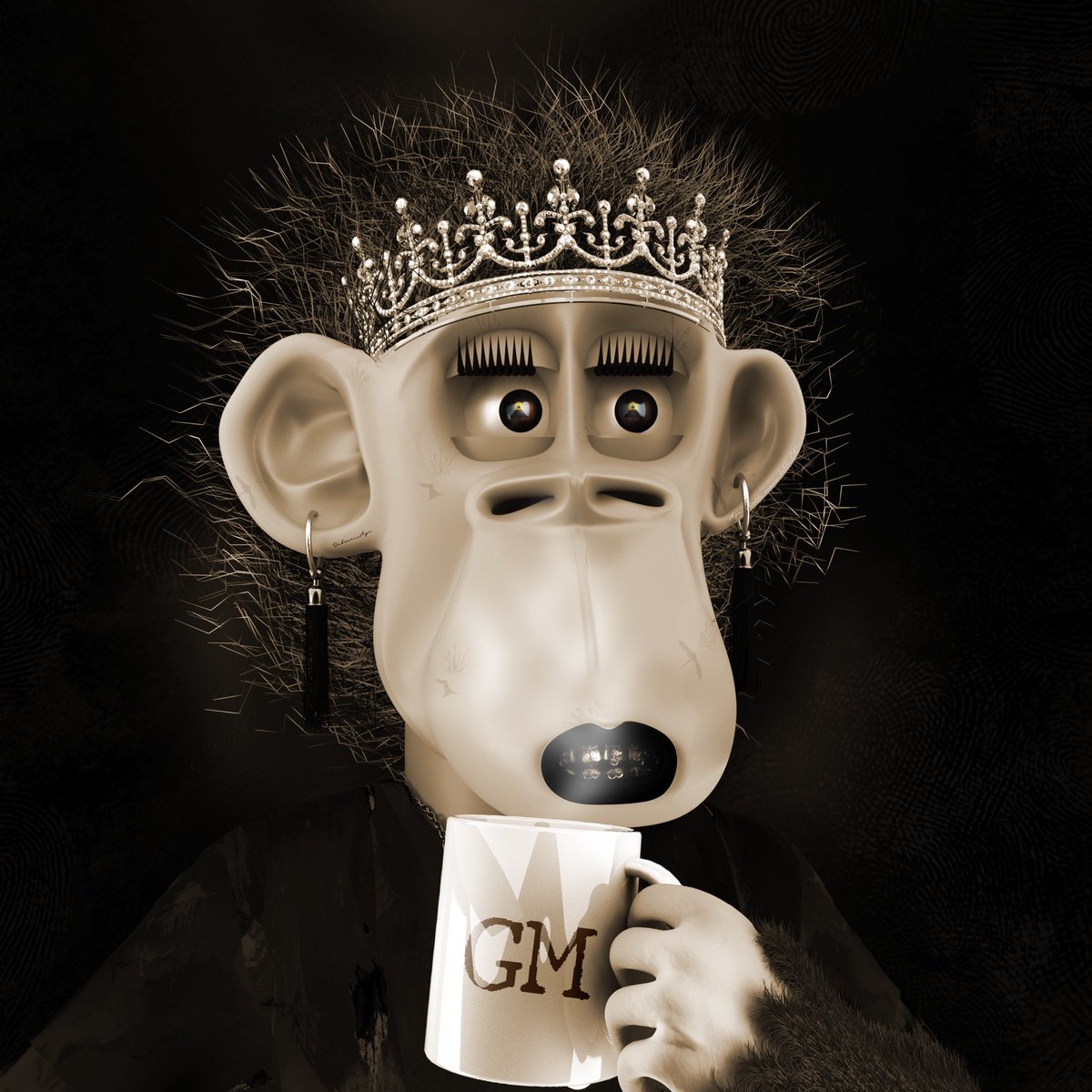 DebonairApe's tweet image. GM @Fityeth ☕️
#DAP #DebonairApeProject ⚔️