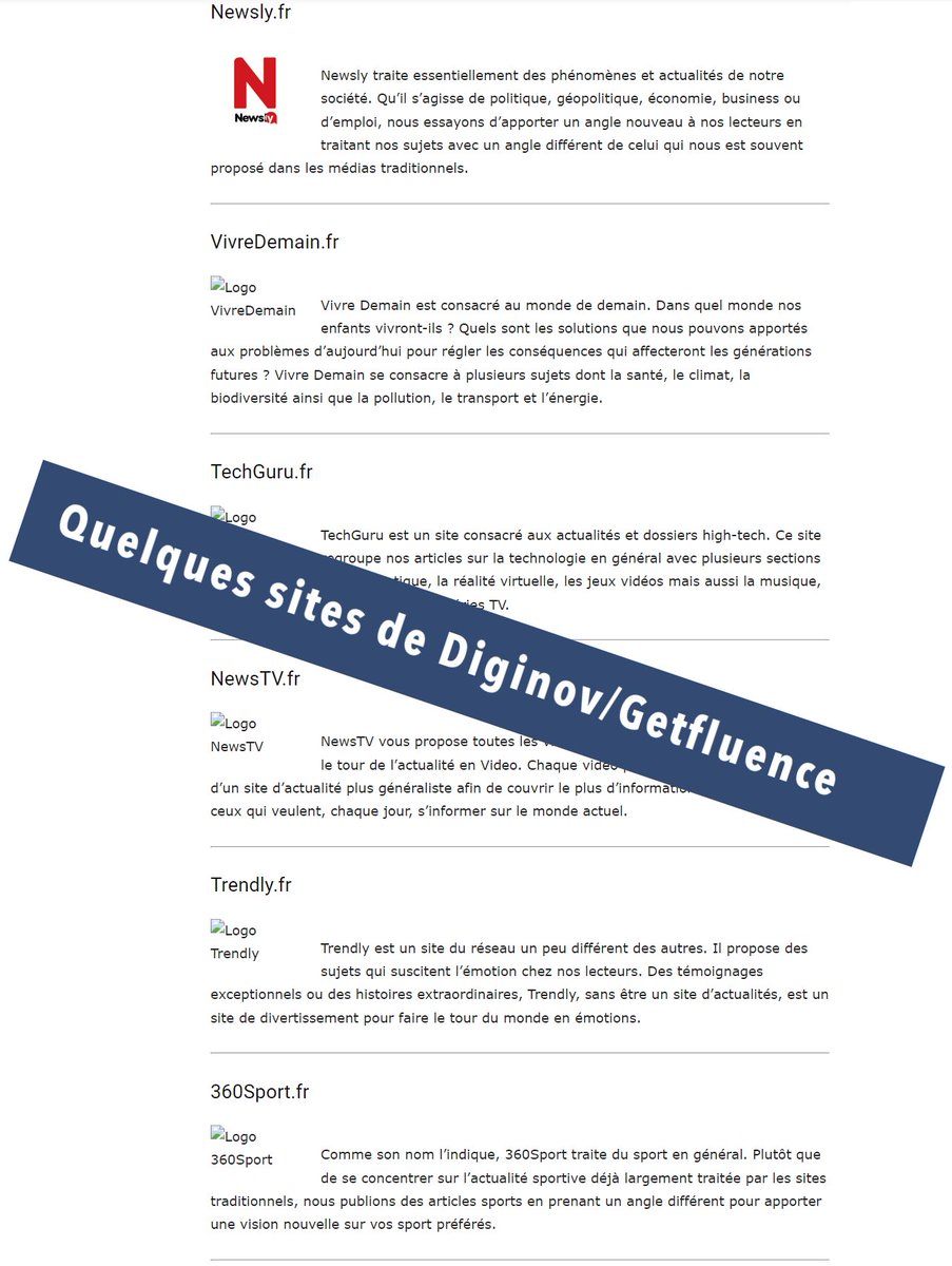 slpng_giants_fr's tweet photo. #Diginov dit posséder plus de 200 blogs pour diffuser pour le compte de ses clients des messages publicitaires qui ne disent pas leur nom. De quoi changer une perception globale, voire décrédibiliser la concurrence en douce moyennant finance. Des blogs, mais pas seulement ?
5/8 https://t.co/SVSWO8EC6L