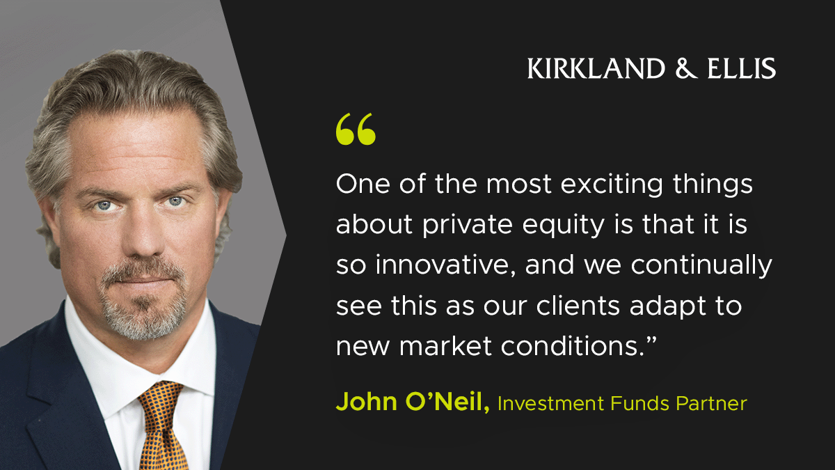Kirkland_Ellis's tweet image. In this article from @PEI_news, partner John O'Neil commented on the publication’s debut ranking of the private equity industry’s top law firms. Kirkland topped the list both by aggregate value and total number of funds raised. bit.ly/3Ekcix9