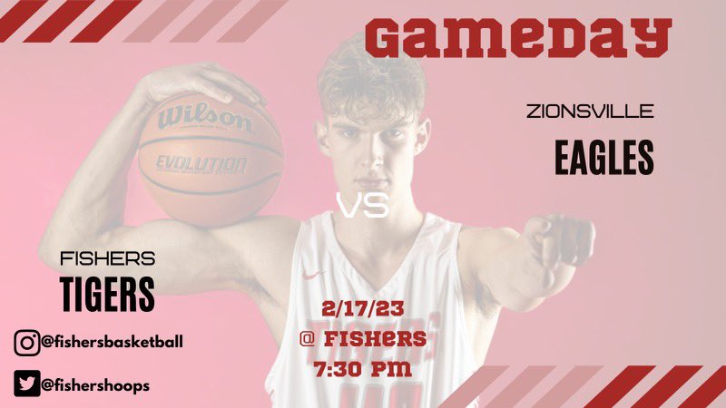 Fishers Boys Basketball (@fishershoops) on Twitter photo GAMEDAY 🐅🏀
Last chance to support your Tigers and our seniors at home this season!
<a href="/FHSTigerCage/">The Tiger Cage</a> GAMEDAY 🐅🏀
Last chance to support your Tigers and our seniors at home this season!
<a href="/FHSTigerCage/">The Tiger Cage</a>