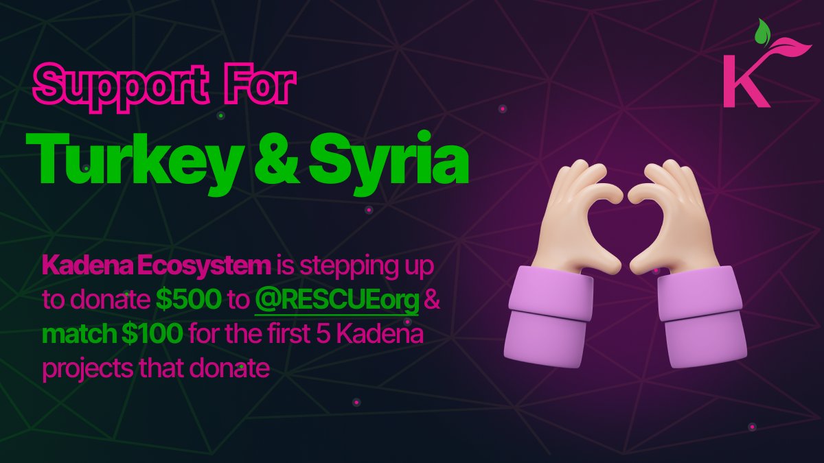 Kadena Ecosystem on Twitter "Sending our thoughts to those affected by