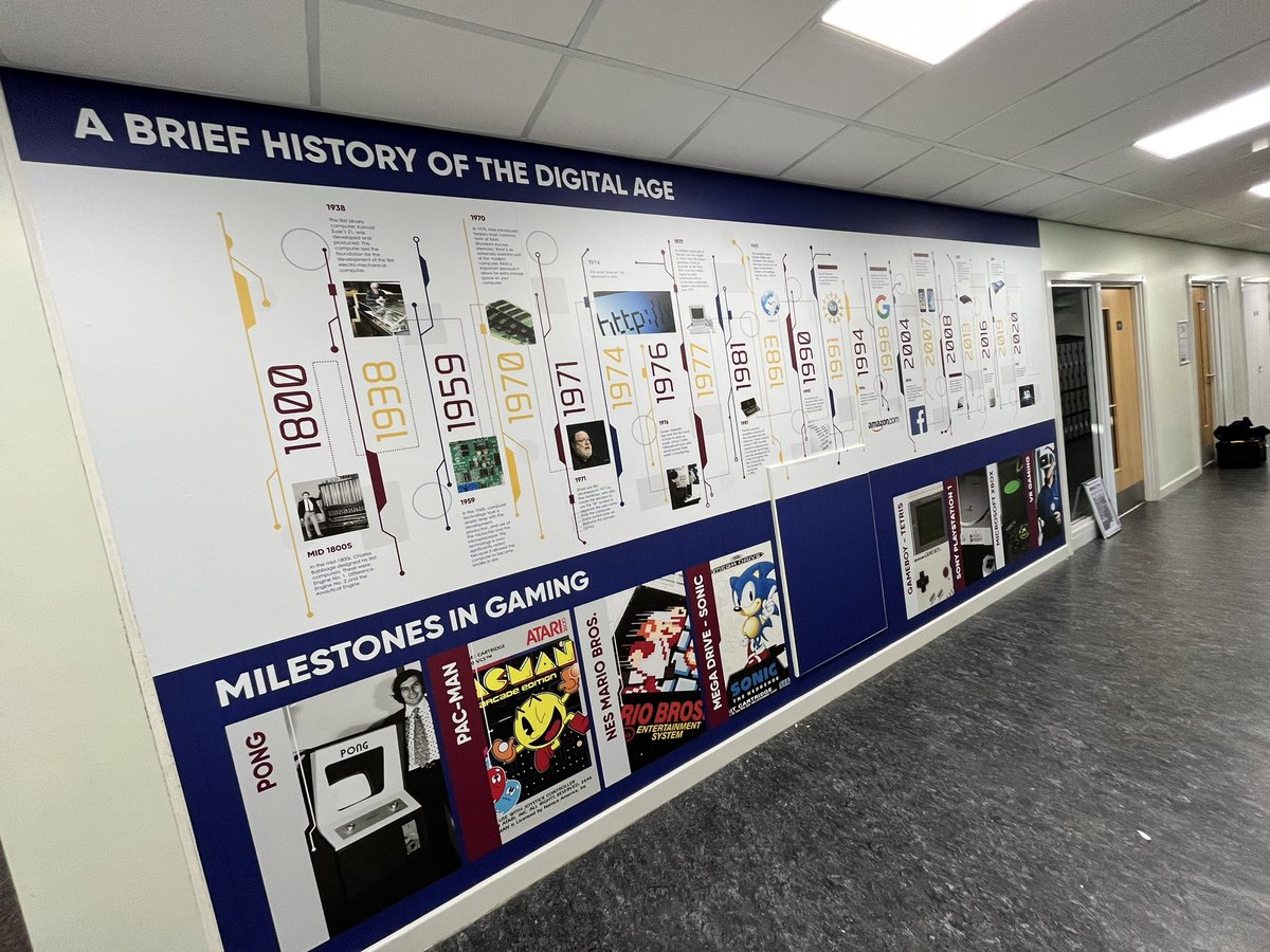 Gremedia2's tweet photo. Just a few photos from a large project completed this week at Don Valley academy, Working with Engaging Education to design manufacture and install these fantastic displays.
#wallvinyl #foamex #walldisplays https://t.co/srQbBFKmOU