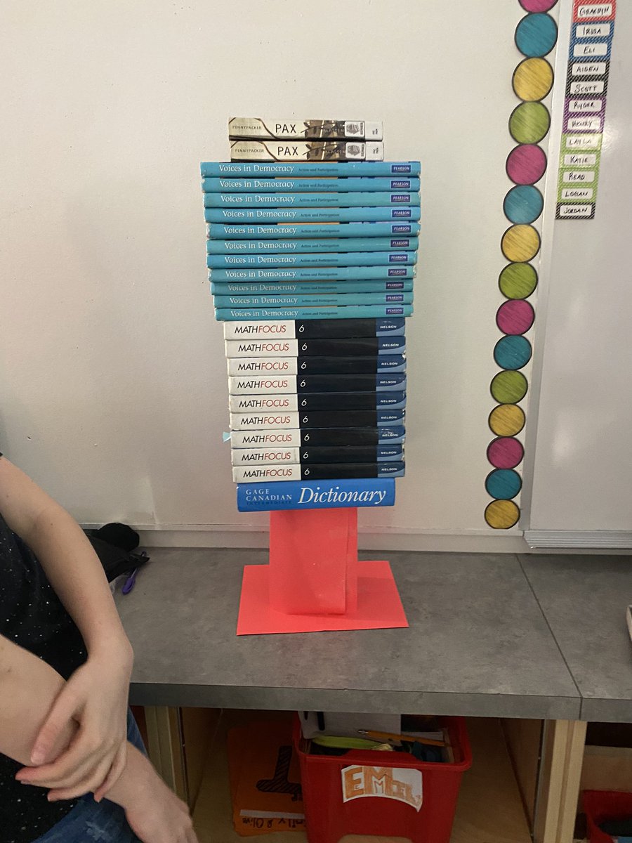 slarseneips's tweet photo. Stem activities this morning! How much weight can the prism hold? @BrentwoodEIPS @eips https://t.co/vQGVGOlTb8