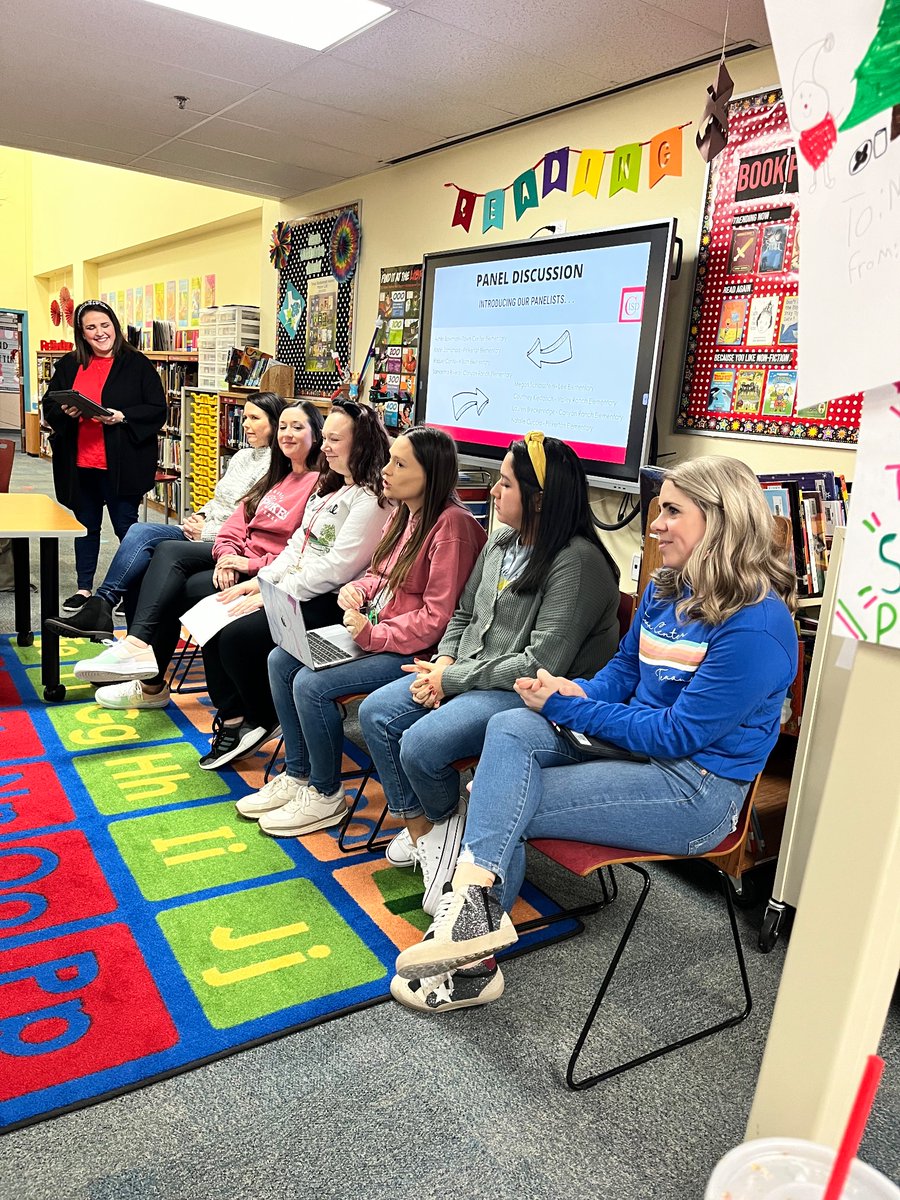 Panel discussions are at the top of my list for Professional Learning structures. Thank you to these 2nd Grade @Coppellisd educators for sharing their stories ❤️ #CISDLearns