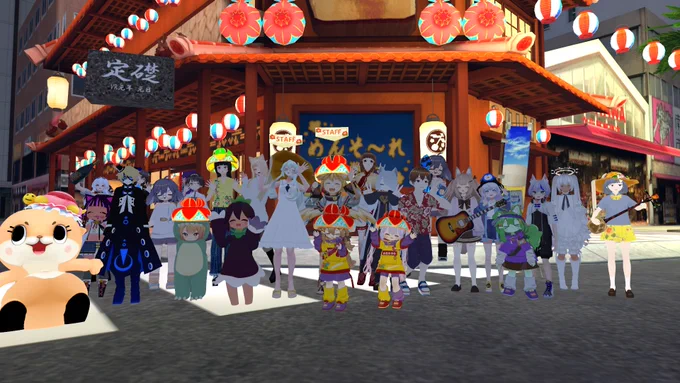 #バーチャル沖縄泡盛集会 に初参戦してみた!自分はマイクオフだったけどみんなでわちゃわちゃしてる感じとか楽しかった!ლ(◉◞౪◟◉ )ლ #VRC沖縄集会 #VRChat #VRChat始めました 