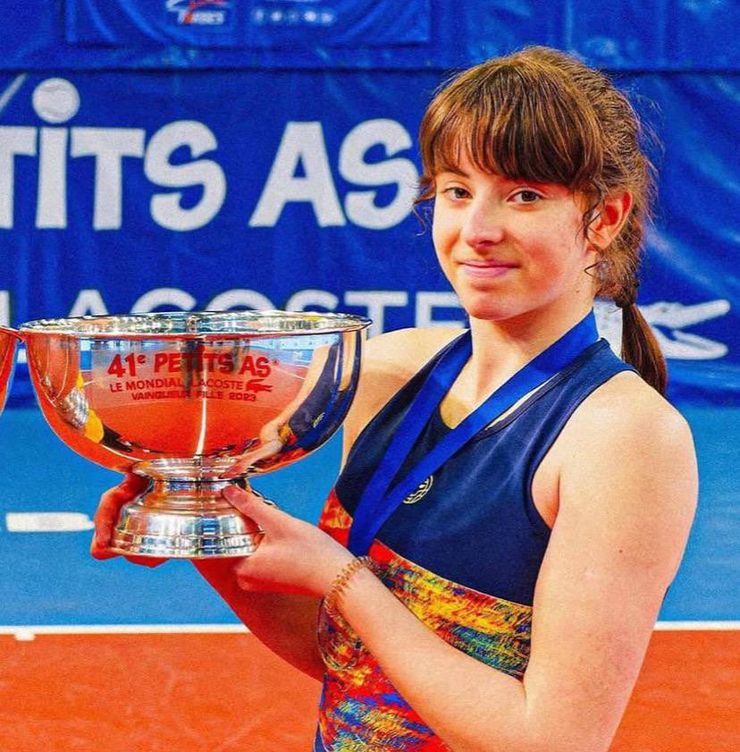 AOA_tennis's tweet photo. Anna Pushkareva is @LesPetitsAs 2023 champion 🏆 @TennisEurope ♥️

#tennis #lespetitsas https://t.co/suYffCajjF