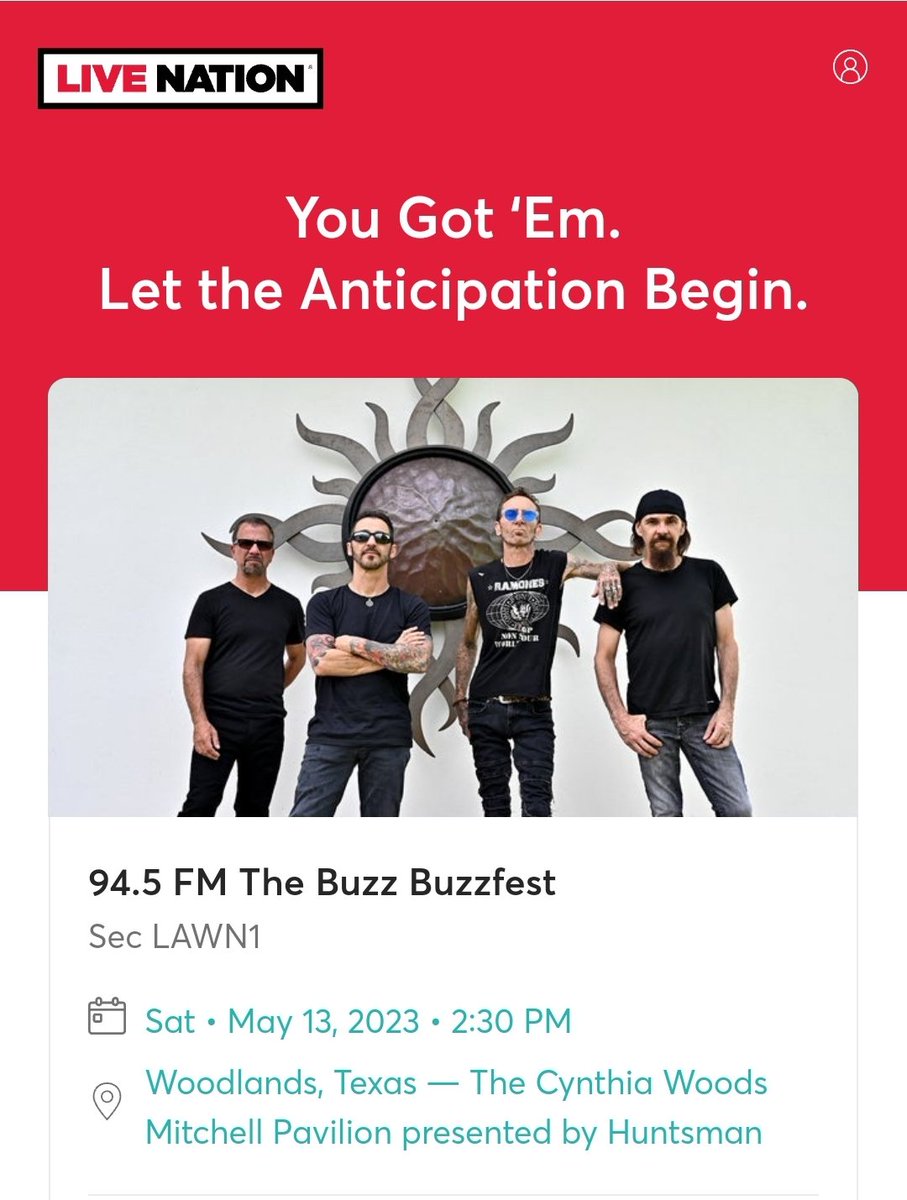 Rod Ryan Show on Twitter: "RT @KMundoB: Got my early bird lawn seat