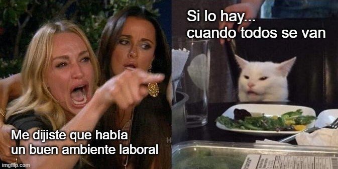 #BuenViernes de un lindo ambiente laboral...

Espera ¿No?