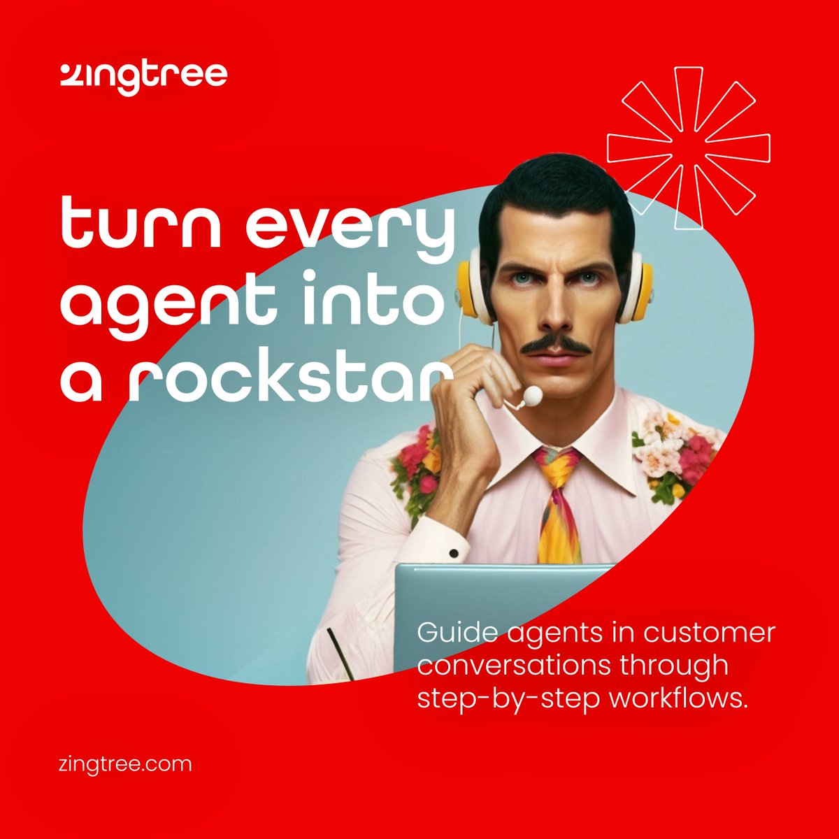zingtree's tweet photo. Guess who this rockstar is!
#rockstaragent #customerservice https://t.co/D0MG7XNSS4