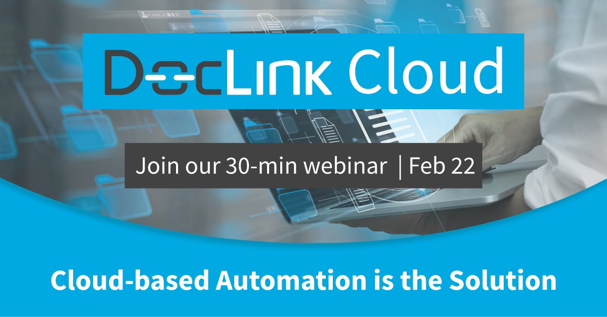 DocLinkbyBAI's tweet photo. Don't let cost and time hold you back from automating AP. Cloud-based automation is the solution, and with #DocLink Cloud, you can get up and running quickly. Join our 30-min webinar on Feb 22 to learn more! https://t.co/c3JKO1X1qk
#DigitalTransformation #Cloud https://t.co/U6NETZSyug