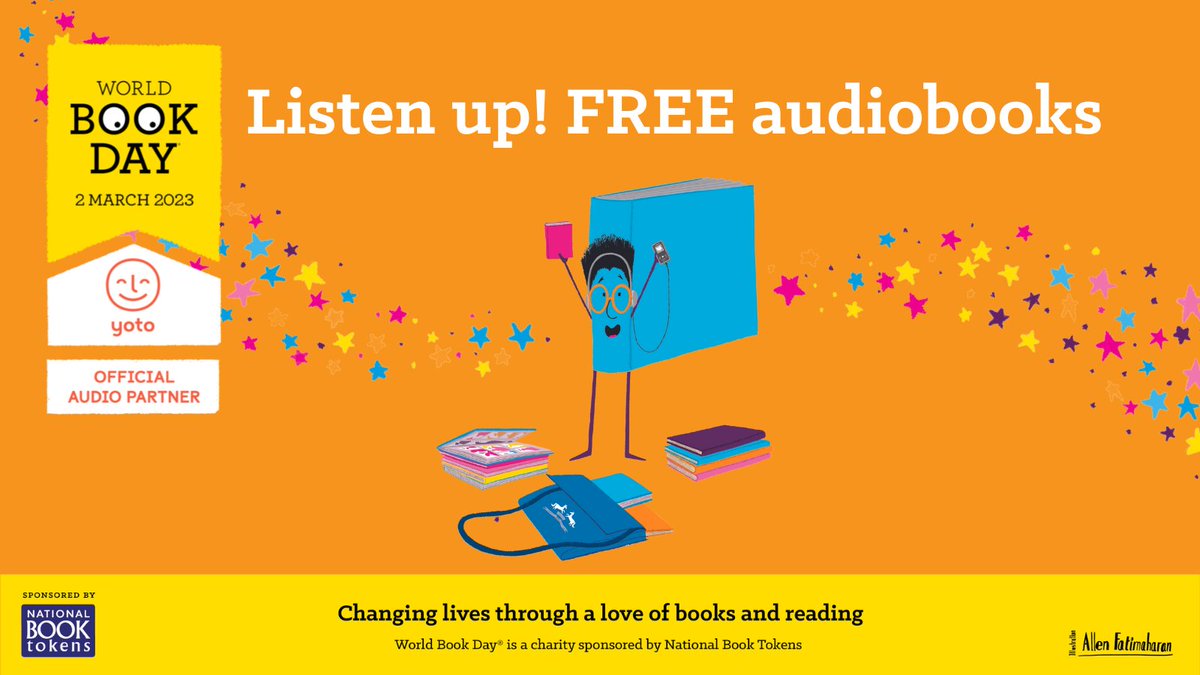 Did you hear that? We have over 30 fantastic FREE audiobooks to listen to on our World of Stories hub! There's something for everyone to enjoy 🎧 worldbookday.com/world-of-stori…