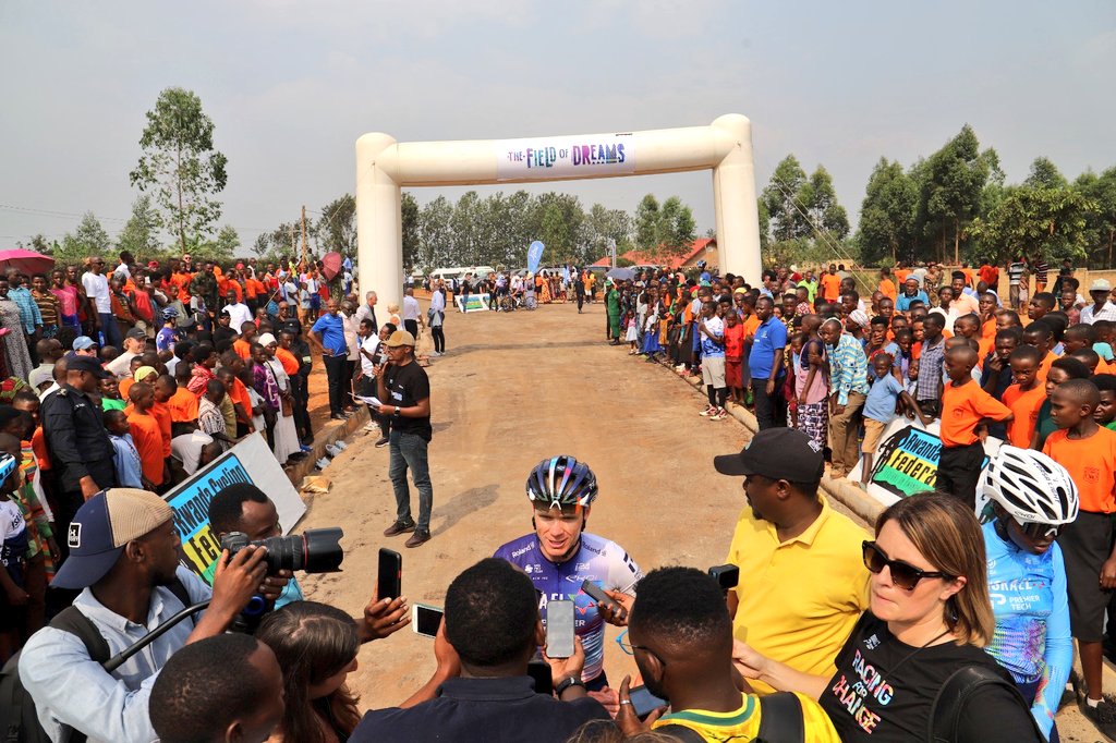 GSF_RC's tweet image. Official launch of #TheFieldOfDreams; #PumpTrack &amp;amp; #RacingTruck happened today at #GSF
The project is coming to enhance a riding spirit and #TalentDevelopment to young riders in our community!
Many thanks to all partners involved @BugeseraDistr @IsraelPremTech

#RacingForChange