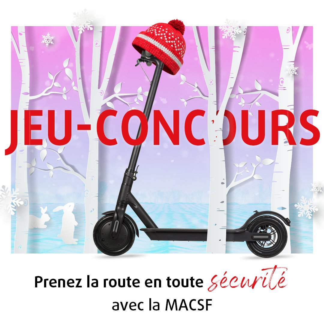 groupe_MACSF's tweet image. [#Concours⁣] Vous êtes pro de santé ? Jouez !
🛴2 #trottinettes électriques
💳10 cartes Décathlon de 100€
🎁8 lots de goodies
Pour participer
✅Être abonné à notre compte Twitter et RT ce post
✅Puis RDV ici 👉 bit.ly/3KcyMnH
🍀Tirage au sort le 13 mars 2023