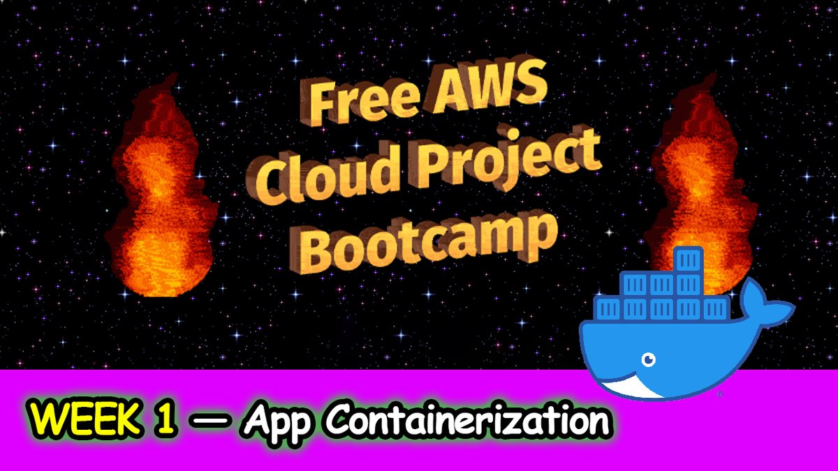 andrewbrown's tweet image. Tomorrow  live-stream class, we are getting hands-on experience using Docker to do App Containerization for the FREE #AWS Cloud Project Bootcamp with guest instructors @EdithPuclla and @jamesspurin 

Are you coming?

youtube.com/watch?v=zJnNe5…