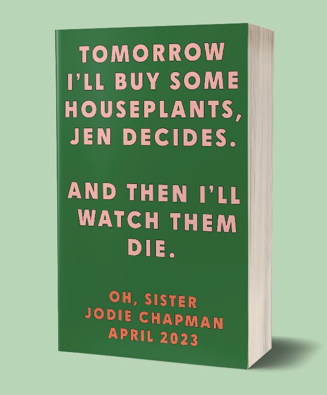 Matineegirl's tweet photo. *GIVEAWAY*
The lovely lot @MichaelJBooks have given me THREE proofs of the brilliant #OhSister by @jodiechapman to give to readers. 
RT and follow to enter.
UK only.
Ends 20/2/23 6pm https://t.co/VNV9gbI3Fr