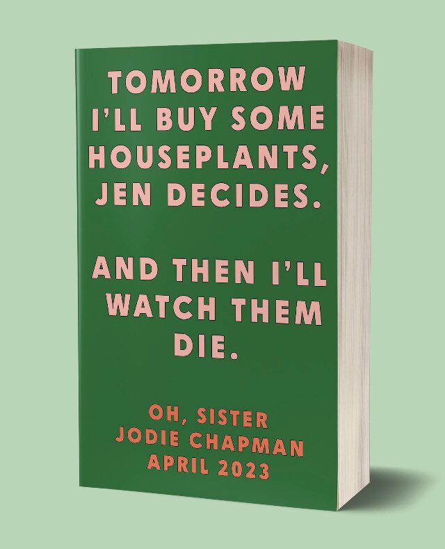 Matineegirl's tweet photo. *GIVEAWAY*
The lovely lot @MichaelJBooks have given me THREE proofs of the brilliant #OhSister by @jodiechapman to give to readers. 
RT and follow to enter.
UK only.
Ends 20/2/23 6pm https://t.co/VNV9gbI3Fr