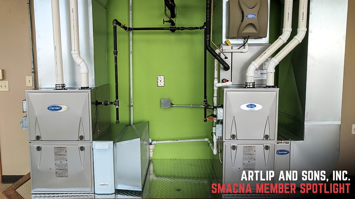 As temperatures drop, #HVAC professionals emphasize the importance of indoor air quality during the winter months. Learn more: bit.ly/34nB2m7

(📷: Artlip and Sons, Inc., Aurora, IL)