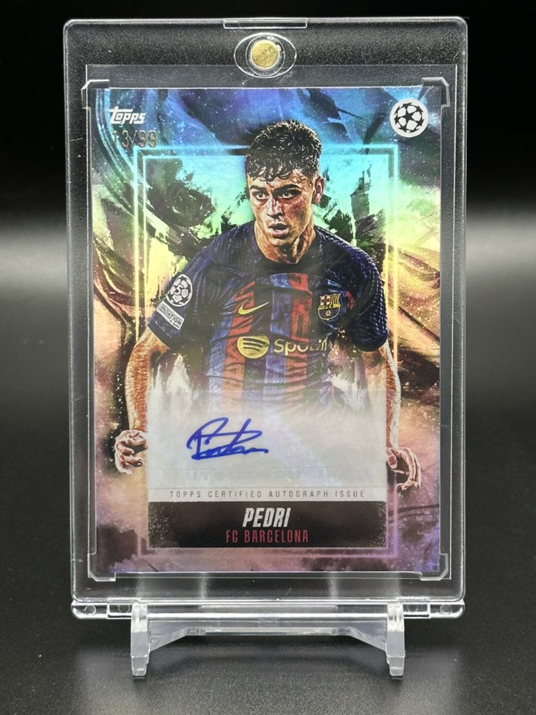 Michael_Duffey_'s tweet image. Pedri /99 Auto - £100

Bellingham /49 - £50

Gravenberch /5 auto - £500 - Pop 1 none higher.

Pele - Pop 28