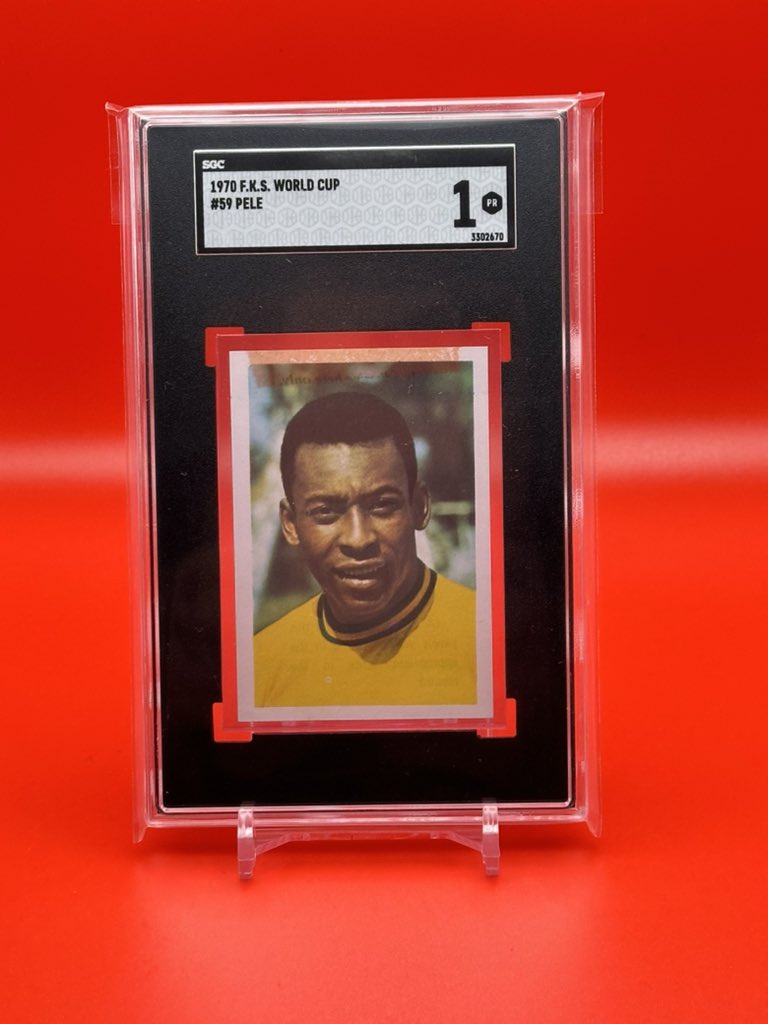 Michael_Duffey_'s tweet image. Pedri /99 Auto - £100

Bellingham /49 - £50

Gravenberch /5 auto - £500 - Pop 1 none higher.

Pele - Pop 28