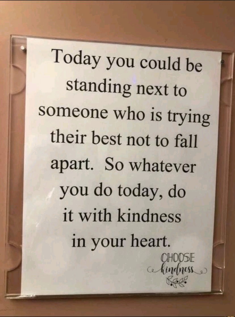 Kindness counts. 🧡