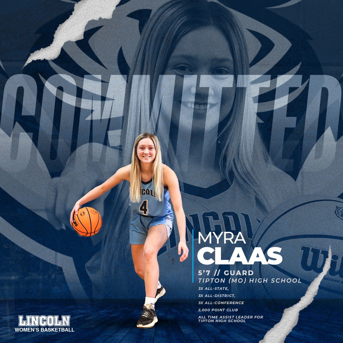 I'm very excited to announce my commitment to <a href="/LUMO_WBB/">LUMO Women’s Basketball</a> !! Thank you to all of my coaches and teammates who have helped me get here! Thank you @CoachAndreaMize for this opportunity!