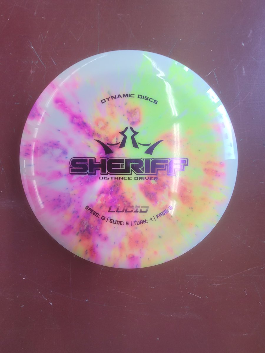 Westside discs VIP Maiden 173g
DD Lucid Maverick 173g
Bottom stamped Lat64 Ballista Pro 173g
DD Lucid Sheriff 173g
All discs brand new and 34.95