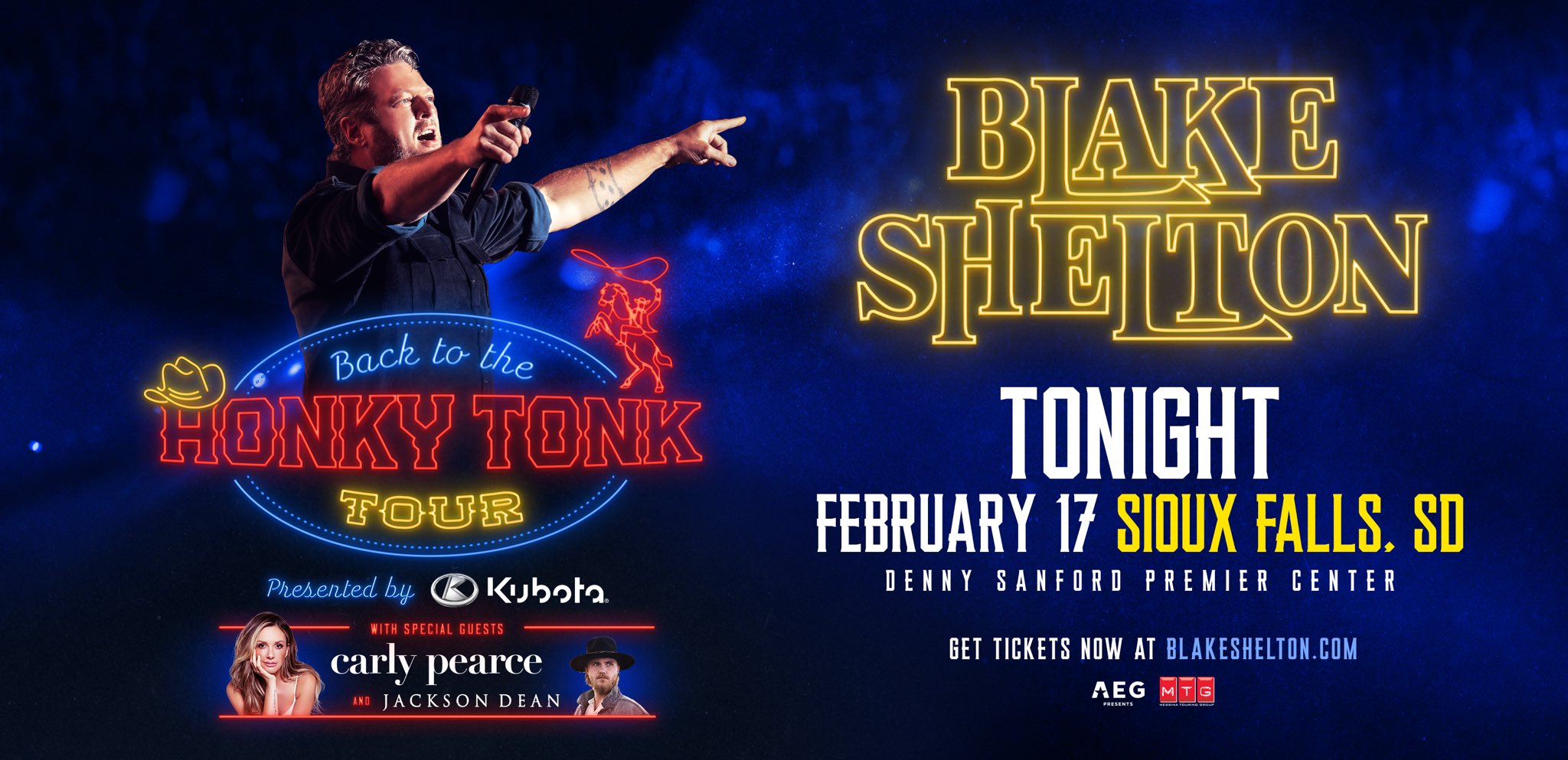 Blake Shelton on Twitter "The BackToTheHonkyTonk Tour presented by