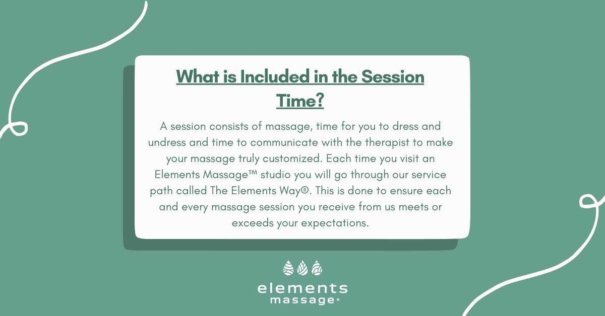 Elements_RVC's tweet image. The Elements Way® allows you to customize your massage to meet your needs. Our licensed therapists will use their skills to provide you with the therapeutic massage you deserve. To read more of our FAQs, visit: bit.ly/3RIr6L3