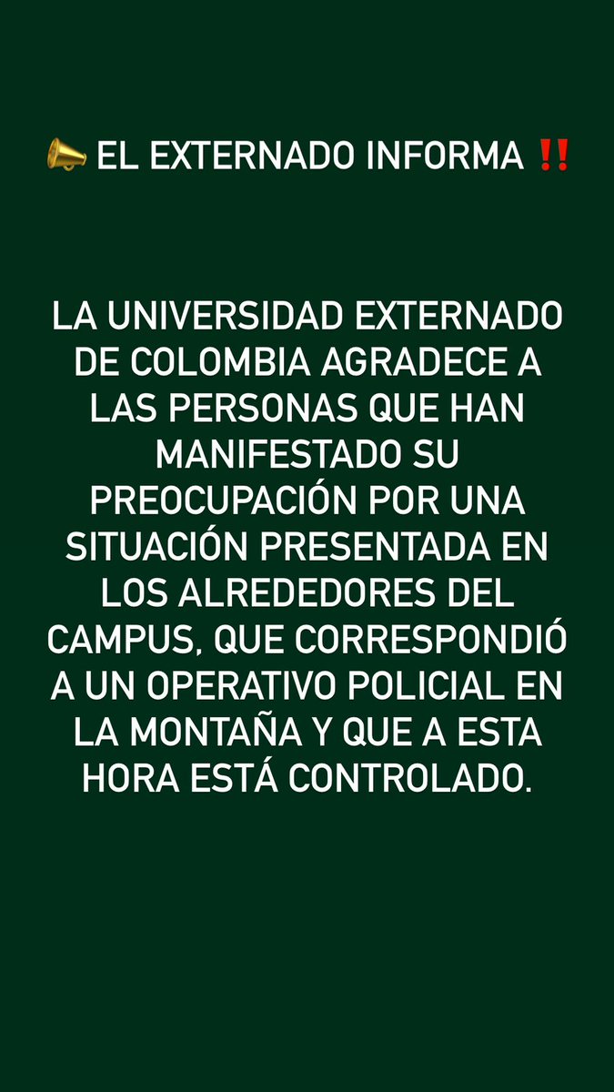 U.Externado (@uexternado) on Twitter photo 
