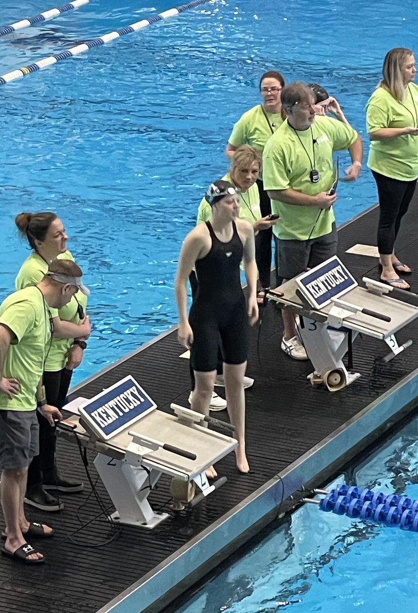 Qualified 15th in 209 free !! Another swim tonight !! #dixiepride#floridatech
