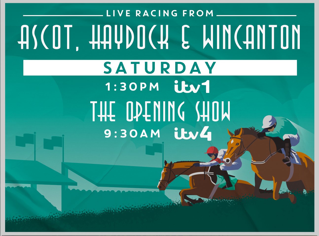 ITV Racing on Twitter "🚨 Join us tomorrow from 930am! Race schedule 👉