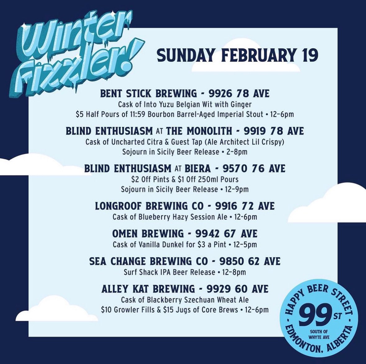 BentStickBeer's tweet photo. This Sunday we’re having another fun afternoon on @happybeerstreet! We’ll be tapping a special cask of Into Yuzu Belgian Wheat Ale with ginger at noon!

We’ll also have $5 half pours of 11:59 bourbon barrel aged imperial stout that’s been mellowing since 2019! 🤤 https://t.co/FKyUm3118K