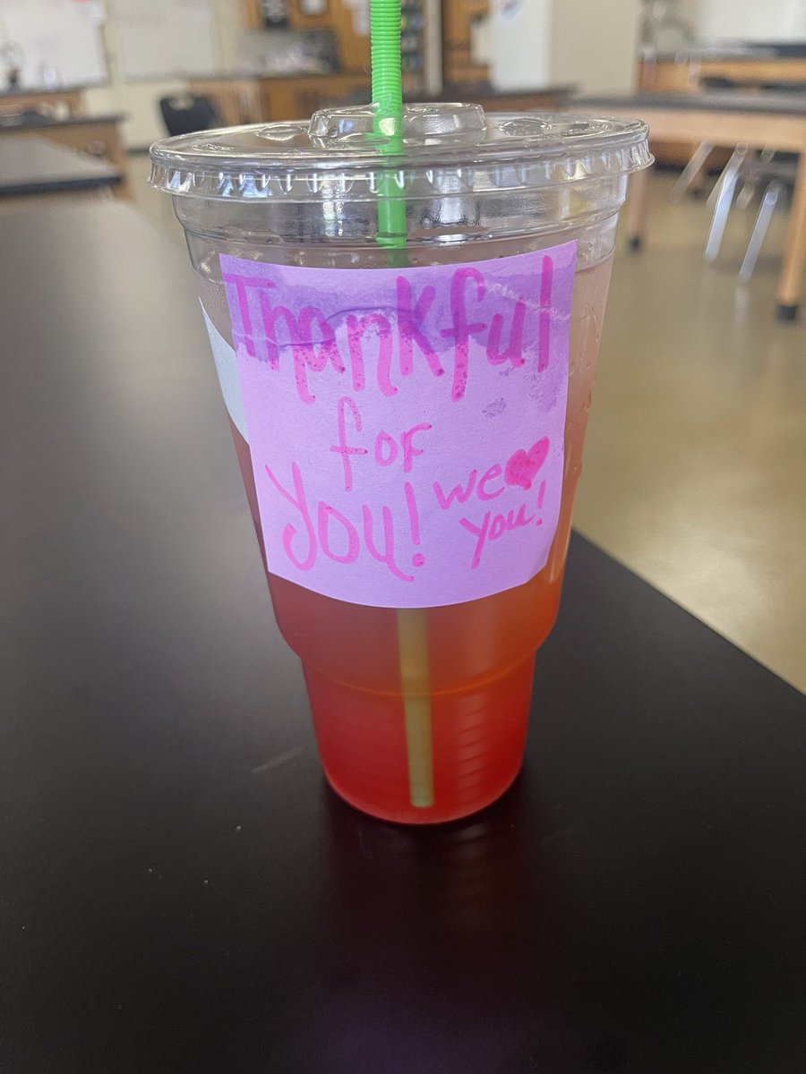 Sweet surprise this morning! 😋