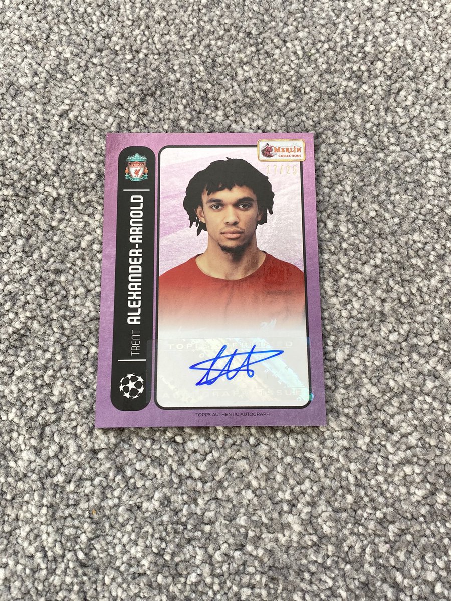 andypifflin's tweet photo. @jcutlersburner Odegaard /49 £50
Del Piero /25 £230
Trent /25 £130 https://t.co/p2CIw6M8eA