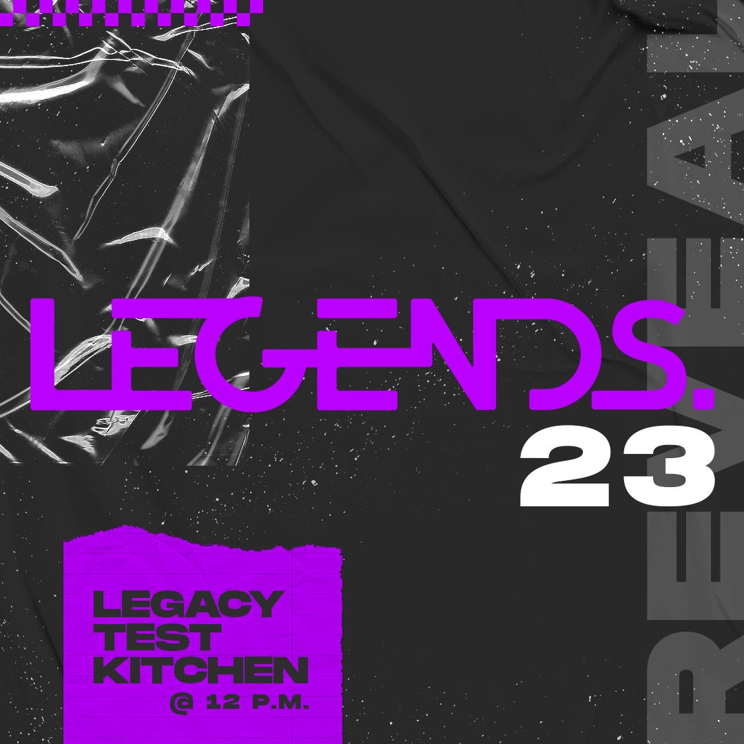 Nfinity's tweet photo. And you’re 2023 NFINITY LEGENDS ARE … 

POSTED AT THE NFINITY STORE‼️ Run don’t walk to Legacy Test Kitchen to be the first to see your newest LEGENDS 💥 list will be announced on social tonight! 

Tag who you want to be a 2023 NFINITY LEGEND!!
#NfinityLegends #NfinityLegend23 https://t.co/CS75U2M13U