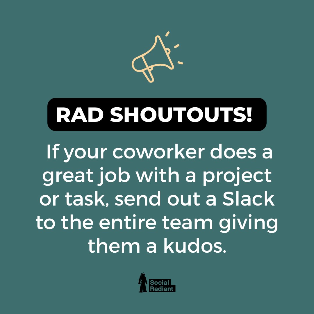 socialradiant's tweet photo. Today may be #RandomActsOfKindnessDay, but every day at SORAD, we do our best to show compassion towards each other. How can you show workplace #kindness? Below are a few of our favorite ways. https://t.co/sJv7Go34Uc