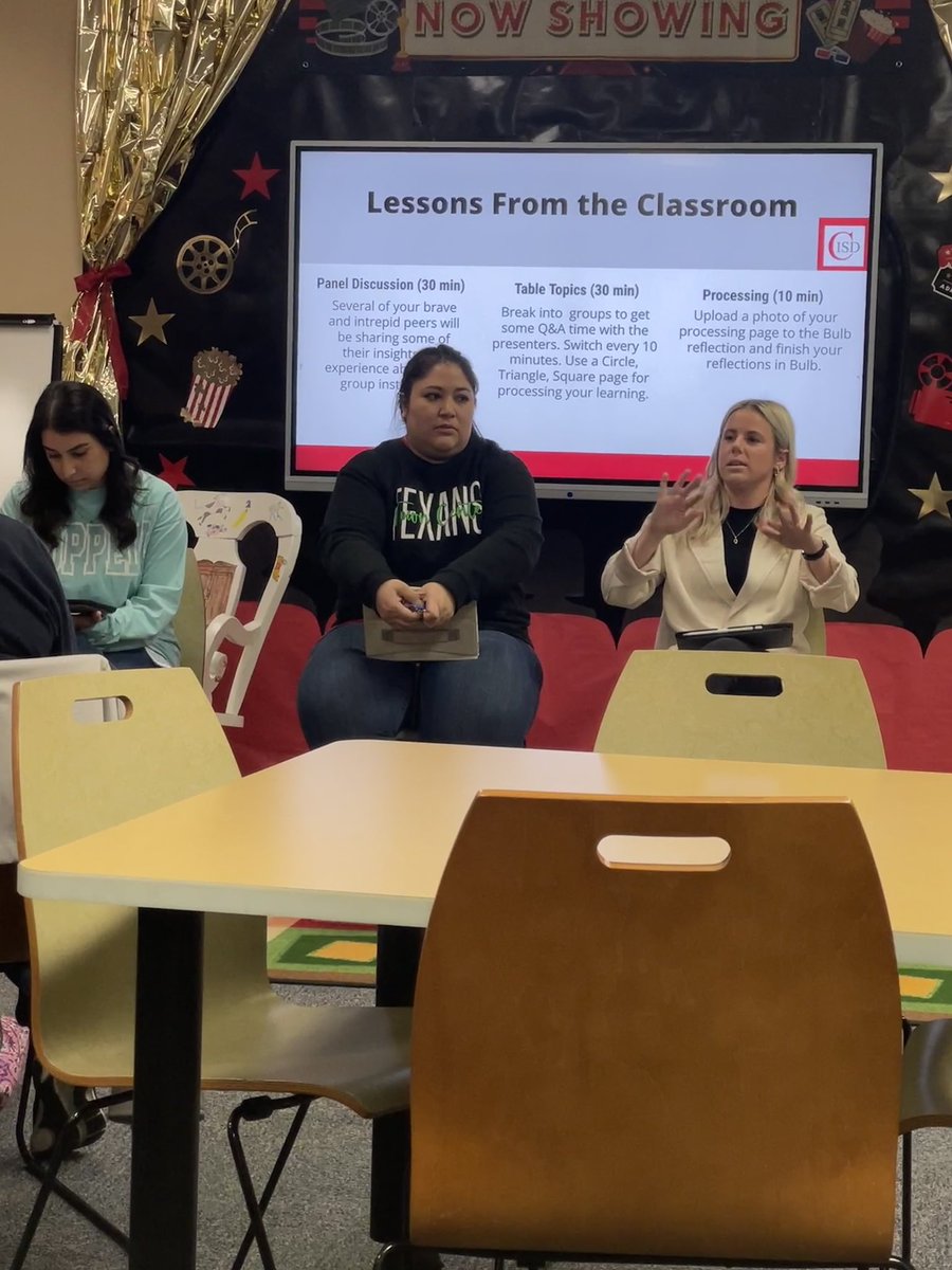 Learning from some awesome 5th grade educators about small group instruction. Special shout-out to my amazing teammate, @Mrs_McDonaldDCE.🤩 #CISDLearns @DCEtrailblazers