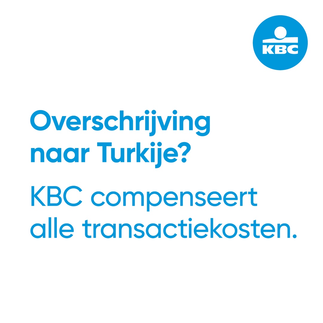 Heb je vrienden of familie in #Turkije die getroffen zijn door de #aardbeving en die financiële hulp kunnen gebruiken? Dan compenseert KBC alle transactiekosten als je een overschrijving doet naar Turkije, van 15 februari tot en met 15 maart. 👉 media.kbc.be/3YXARYD