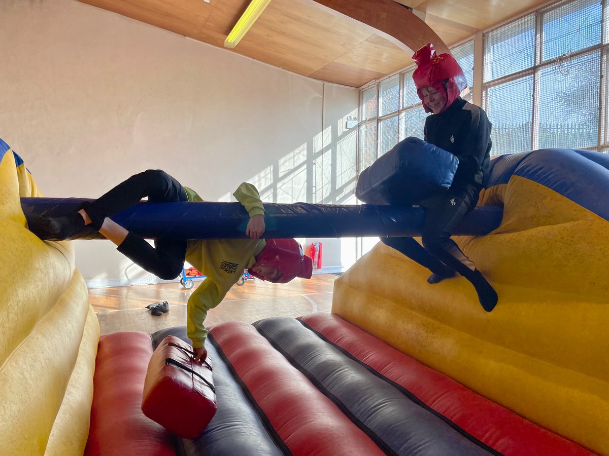Fall_into_Place's tweet image. What a brilliant half term we have had! Escape rooms with @BARCALeeds and  climbing walls and gladiator fighting with @WestLeedsActiv