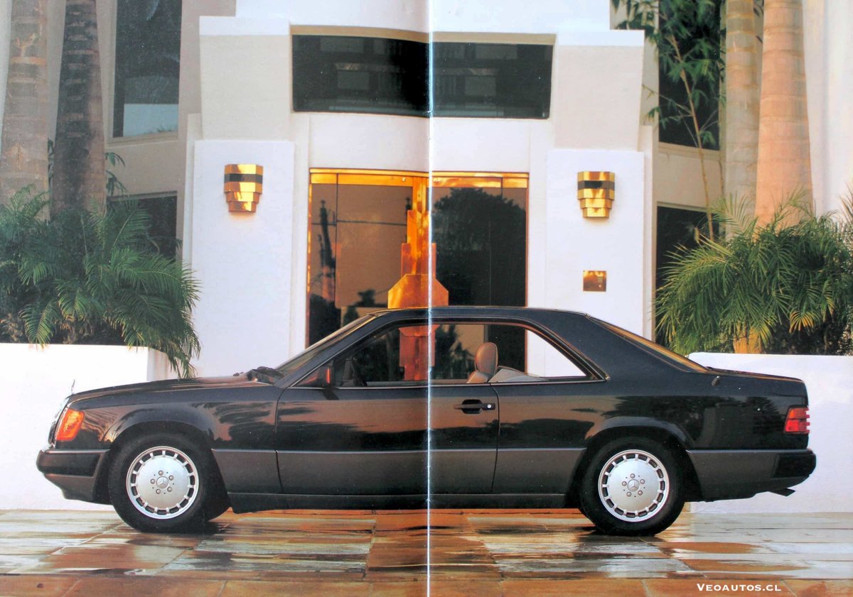 VeoAutos's tweet photo. #Veoautosdeldía Mercedes Benz Clase E Coupé C124 230CE 300CE Catálogo en español. Precio época USD$60.000/$20.098.800
Link para ampliar ➤https://t.co/gbu4WiD3Zr
#mercedesc124 #claseecoupe #230ce #300ce @MBenzEspana @addict_car @thecarfactoids @RiveraNotario @MB_Museum https://t.co/9MsbHvpa9R