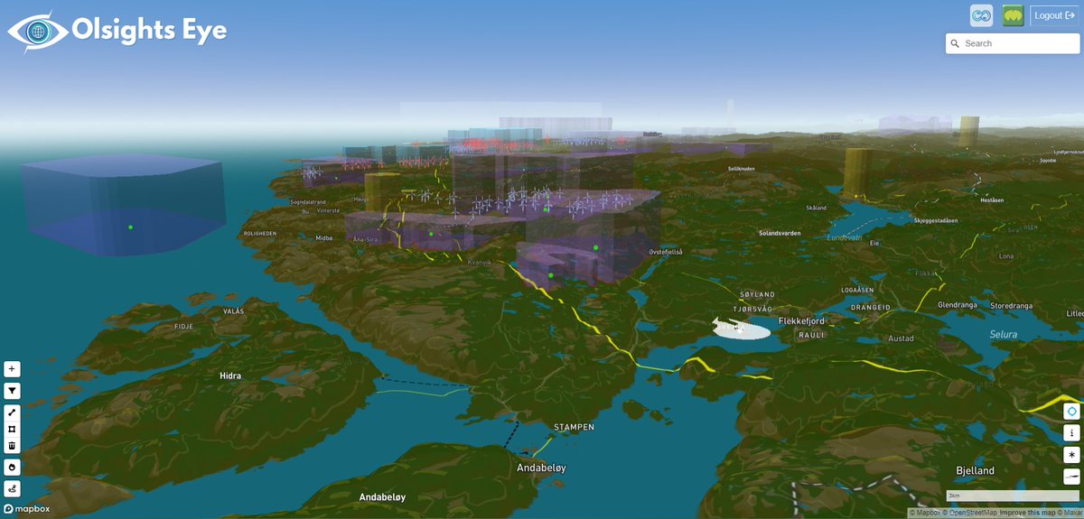 17/2/23: The Eye evolves.. We've fixed some data bugs + improved styling, incl: - Fixed Data Centres - Fixed global CO2 emissions - Fixed global #CCS + #Hydrogen developments - Darkened land use + water bodies - Added basic hillshading If this is useful tell your friends!