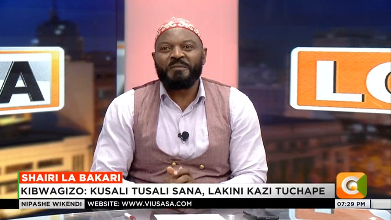 Citizen TV Kenya on X: Shairi la Bakari: Kibwagizo: Kusali tusali sana, lakini kazi tuchape #NipasheWikendi #LongaLonga @RashidAbdalla t.cocNFDUwvade X