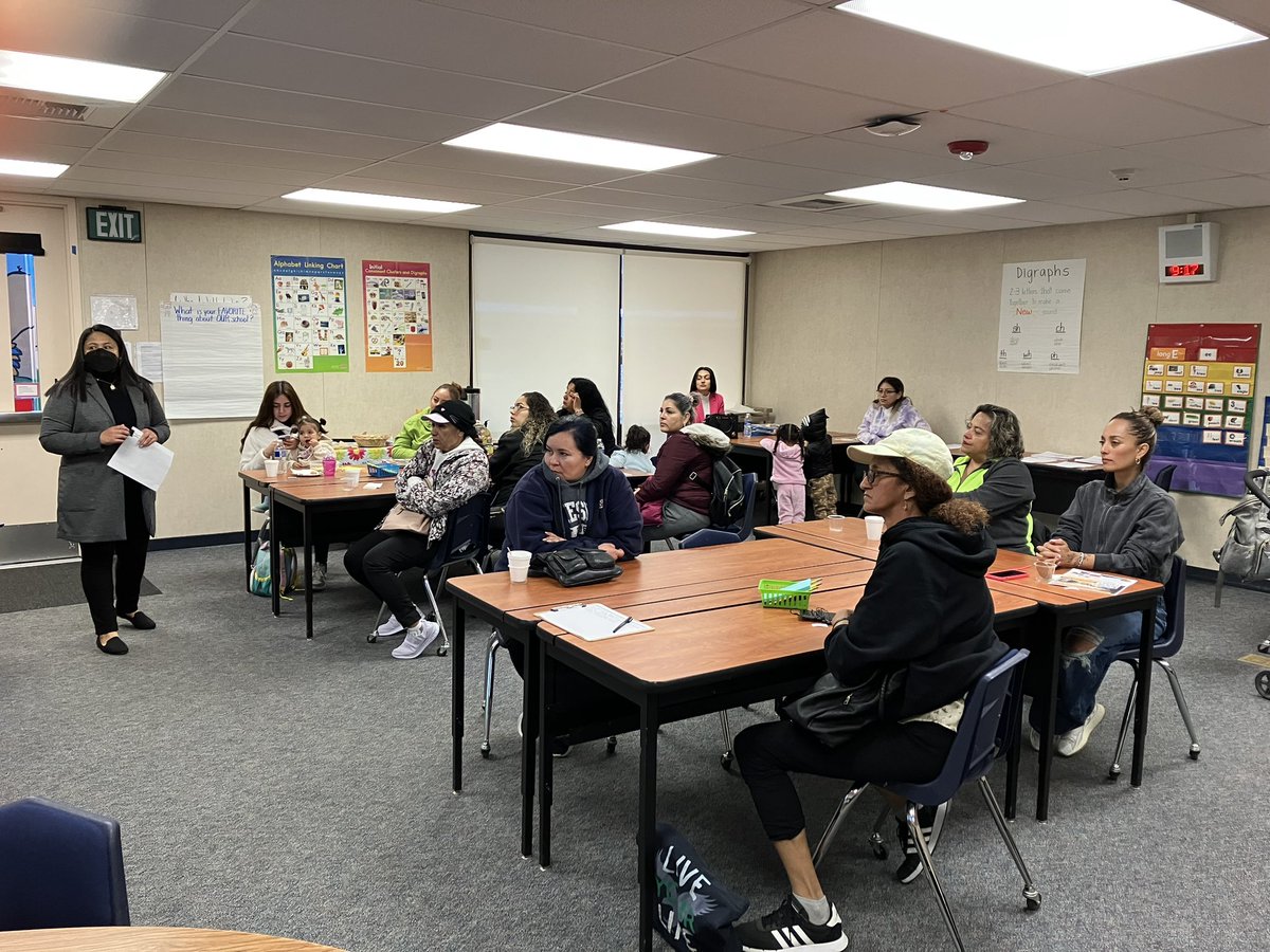 penceSBUSD's tweet photo. Thank you Ms. Barrera for your Equity Presentation yesterday at our Pence Coffee with Principal. #sbusd #pencepenguins https://t.co/W0Nad1Mc0T