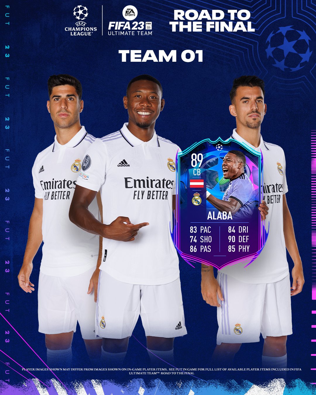 REAL MADRID in #EAFC! 🔮  #fifa #fut #fut23 #fifaultimateteam